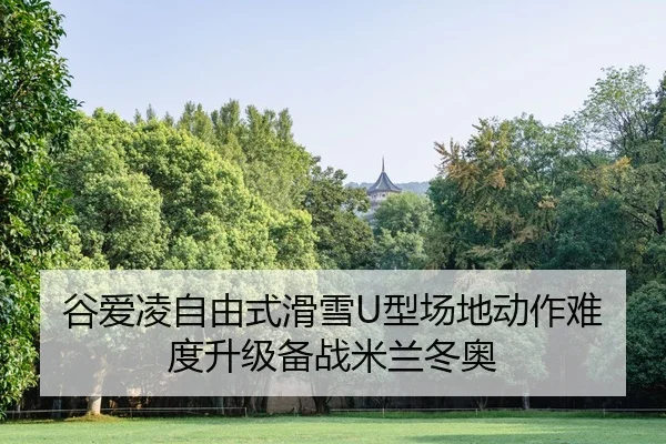 谷爱凌自由式滑雪U型场地动作难度升级备战米兰冬奥